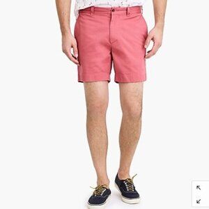 J. Crew Factory Chino Shorts Coral Pink